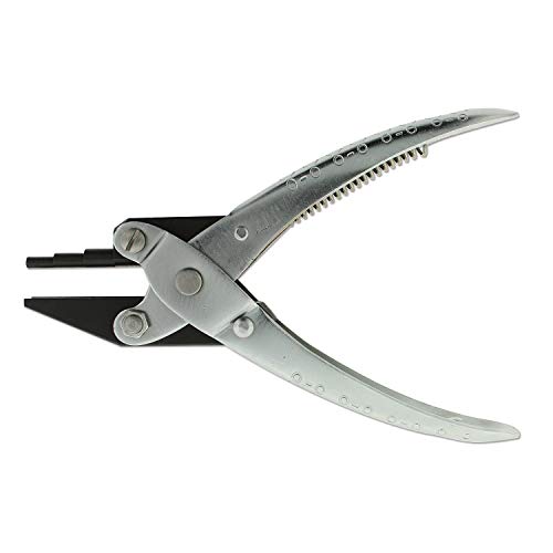 The Beadsmith 3-Step Round and Concave Nose Parallel Plier – Loops 3, 4