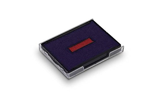Trodat 6/4927/2 2 Pack Replacement Red/Blue Ink Pads for Models 4927, 4727