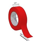 Lab etykietowanie taśmy do etykietowania pakiet różnorodności, długość 127 cm x szerokość 3/4 cala, rdzeń 1 cal [5 rolek w różnych kolorach] do kodowania kolorów i znakowania