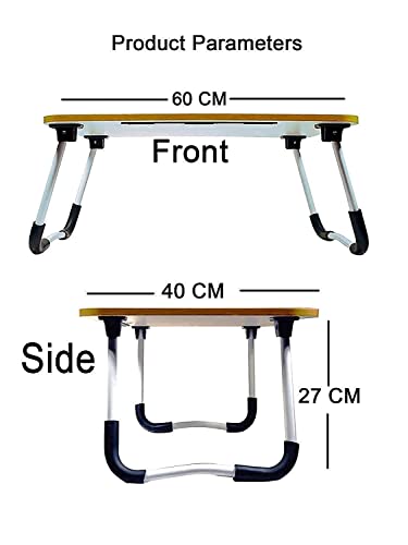Image of Super Soft Glace Office Table for Home /Writing Desk for Office /Folding Table for School /Folding Study Table /Work from Home (GREENN)