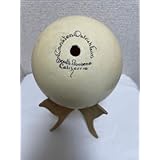 ダチョウの卵の殻 オーストリッチ エッグアート オブジェ 置物 アンティーク