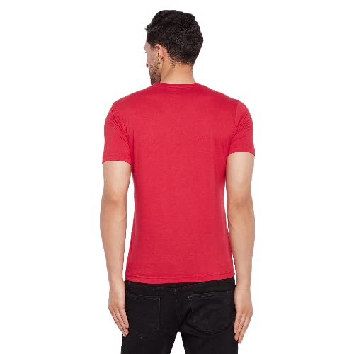 Image of Orewa Men Men's Solid Regular Fit T-Shirt