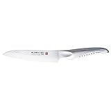 3-Lagen Stahl Global SAI-M01 Kochmesser 14cm Hammerdesign