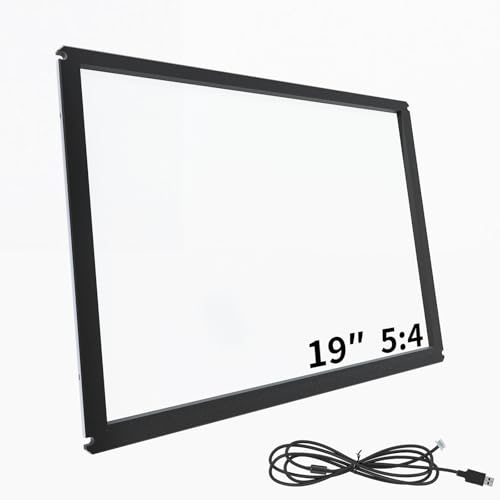 Image of 19 Inch Infrared Touch Screen, 10 Points Touch Screen Overlay Panel, USB Interface Free Driver, Infrared Touch for Outdoor Navigation, Digital Signage, Industrial Monitor