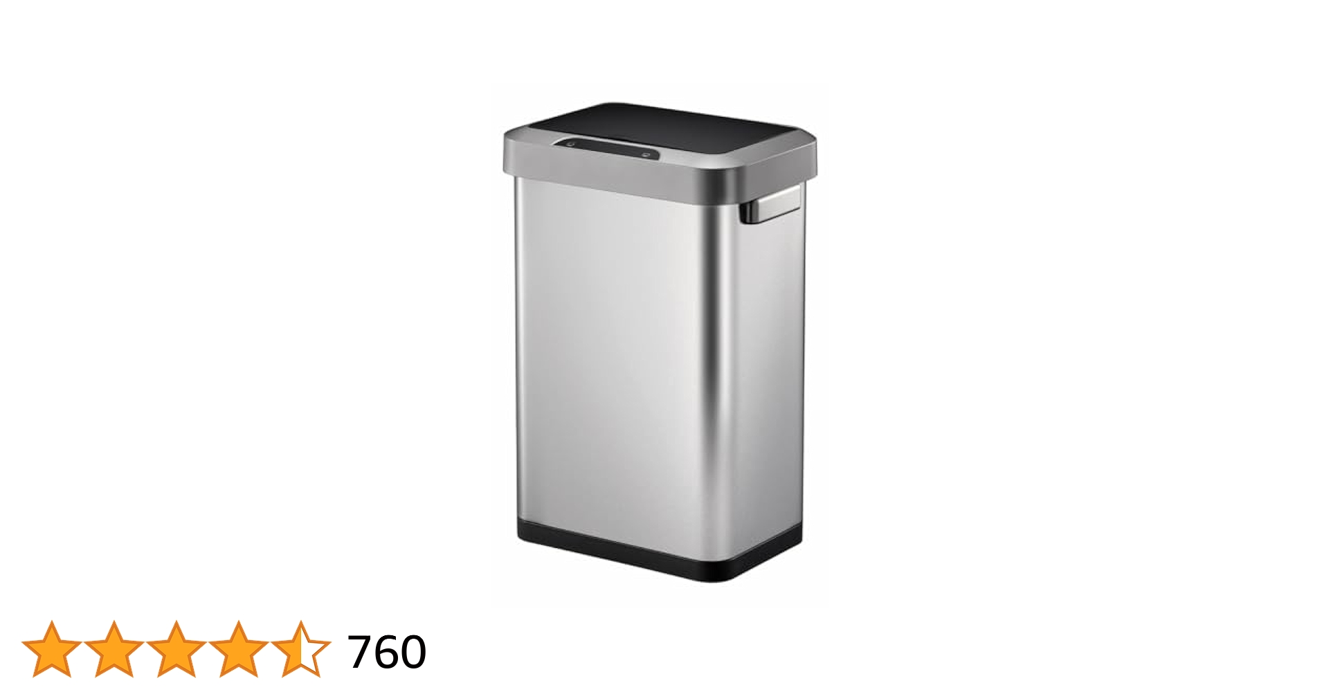 EKO センサー式ゴミ箱 45L EKO ホライゾン センサービン 45L 電池式 イーケーオー シルバー