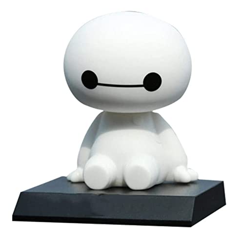 LuukUP, Plástico de Dibujos Animados Baymax Robot Sacudir la Cabeza la Figura de Coches-Accesorios...