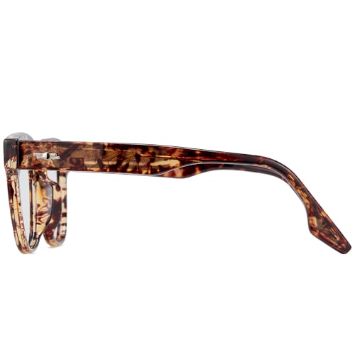 Image of Cyxus Chunky Square Blue light Glasses Womens Men Stylish TR90 Frame Computer Gaming Academic Look 8556