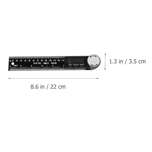 Regla y Goniómetro Digital para Ángulos 200mm miniatura 2