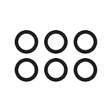 FERRODAY 6 Rubber Gaskets for Stainless Steel Carbonation Cap Gasket Flat Washer Gaskets