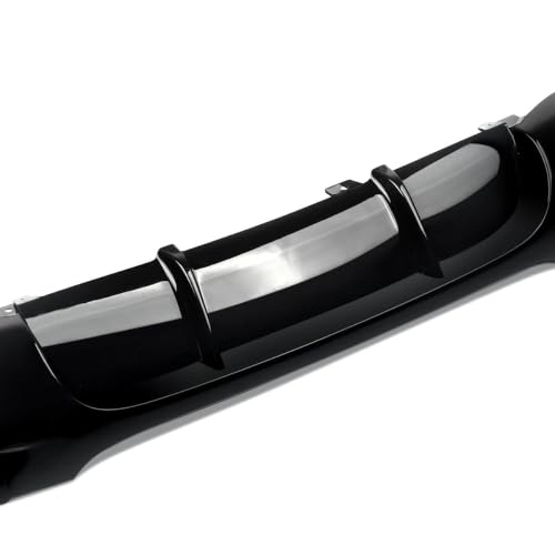 Parachoques trasero Performance para BMW Serie 3 E90 E91, difusor negro tuning 3
