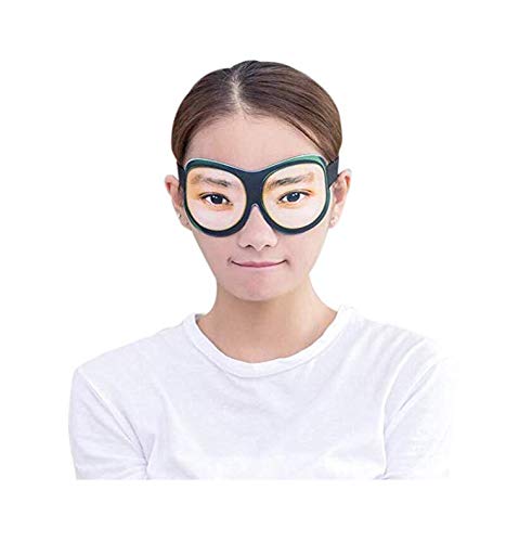 3D Funny Eyeshade Soft Sleep Eye Mask with Adjustable Head Strap for Travel