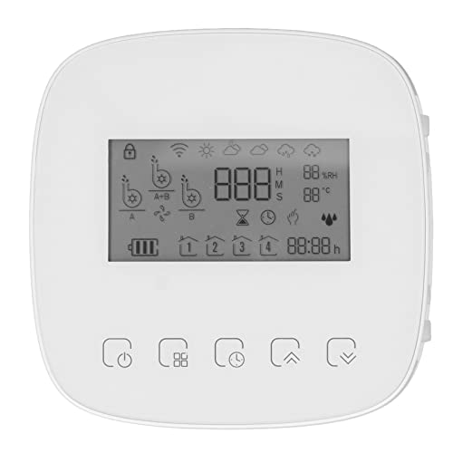 generic Sistema de riego automático, kit de aplicación Wi -Fi programable sistema de riego por goteo automático incluye bombas de agua, temporizador, tuberías y tambores