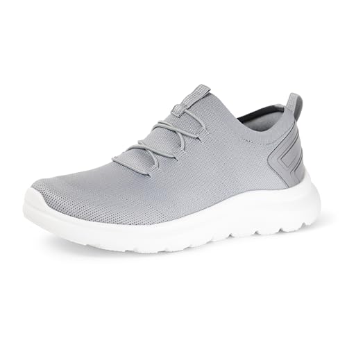 Amazon Essentials Unisex Kids Lightweight Running Shoes for Boys and Girls Grey/White 13 Little Kid