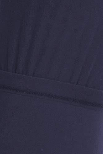 Image of Leggings Depot Women's High Waist Leggings Soft 1 inch Waistband Solid Pants - Regular, Plus, 1X3X, 3X5X