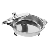 ABOOFAN Soporte para Cocina de Acero Inoxidable para Estufa de Alcohol Resistente Gran Capacidad para Restaurantes Hoteles y Barbacoas al Aire para Cocinar Múltiples Pescados