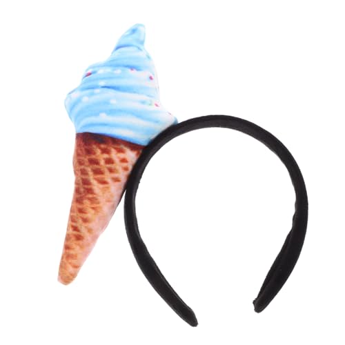 TOGEVAL アイスクリームヘッドバンド お手入れ 結び目 顔 ふわふわ 大人 ピ