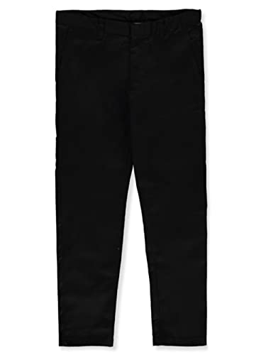 Denice Boys' Flat Front 5-Pocket Pants with Cell Phone Pocket