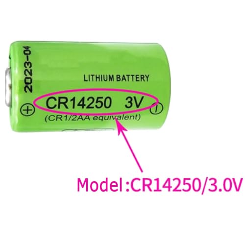 Batería YICUAABA CR14250 3.0V 850mAh 2 unidades miniatura 3