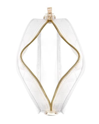 Image of BS-VOG Clear Crossbody Bag Stadium Approved, Clear Bag for Stadium Events, Small Clear Purses for Women Stadium Crossbody