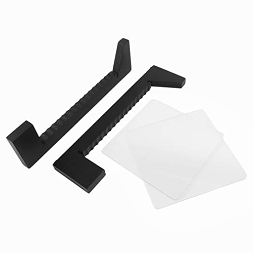 EUKKIC Lot de 2 supports de rangement pour disques vinyles – 35 cm de long – Noir - Les Beatles, Paul McCartney, John Lennon, RIngo Starr, George Harrison EUKKIC Lot de 2 supports de rangement pour disques vinyles - 35 cm de long - Noir – Image 5