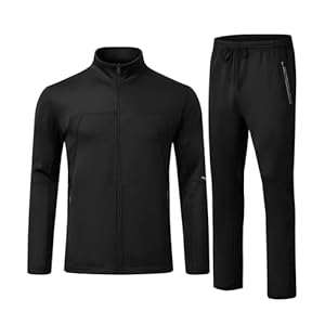 Rdruko Men’s Tracksuits 2 Piece Set Athletic Sports Casual Full Zip Jogging Sweatsuit