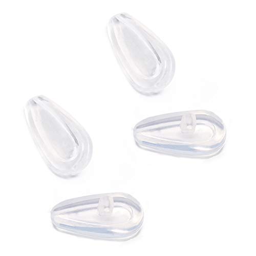 Betterun Clear Replacement Nose Pads Pieces for Oakley Conductor 6 OO4106