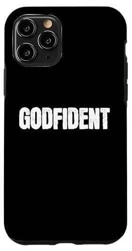 Godfident �N���X�`���� �M�� �_�ւ̐M�� �@������ �X�}�z�P�[�X iPhone 11 Pro �p