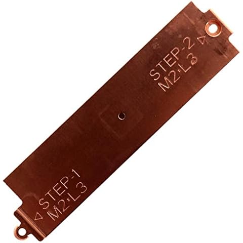 2280 M.2 SSD Heatsink Hard Drive Cover w/Heat Shield for Dell G3 3500, G5 5500 G5 SE 5505, Dell G3 G5 SSD Heatsink P/N: 0YX0F3 YX0F3 Cover