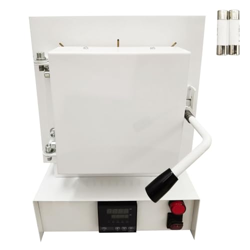 TECHTONGDA Burnout Oven High Temperature Muffle Furnace 2012? Tabletop Integrated Small Burner Box Type Laboratory/Jewelry Resistance Furnace 2000W