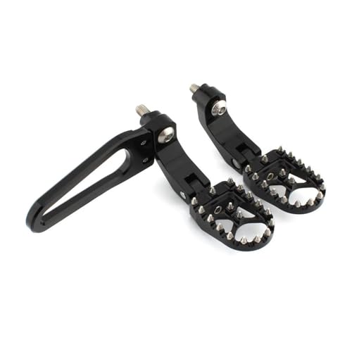 Repose-pieds passager arrière moto R18 antidérapant avec kit de montage robuste