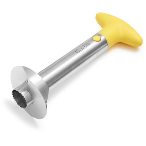 Sur La Table Pineapple Corer and Slicer, Yellow