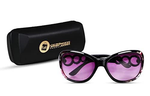 Image of Cat Eye Sunglasses for Girls and Women | 100% UV400 Protected Lightweight Eyewear | Stylish Polycarbonate Durable Frame, Medium