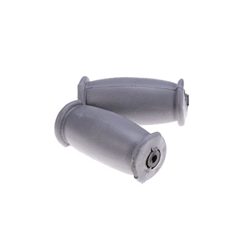 Beatifufu ゴム製松葉杖ハンドグリップ 交換用グリップ 滑りにくい 耐久性 メンテナンス簡単 多のアルミ 松葉杖に対応