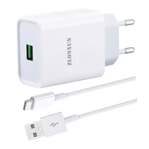ZLONXUN Caricabatterie Rapido e Cavi compatibile con Xiaomi Note 12/9/11S/13/9 Pro/10s/8 Pro/10 Pro/9T/9S/11 Pro