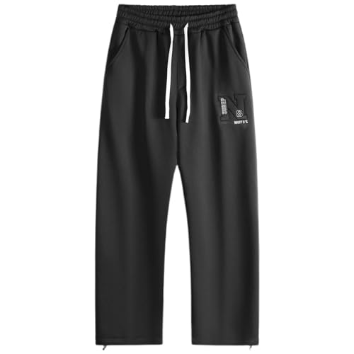 Sweatpants élastique homme grand confort avec poches cargo et coupe large