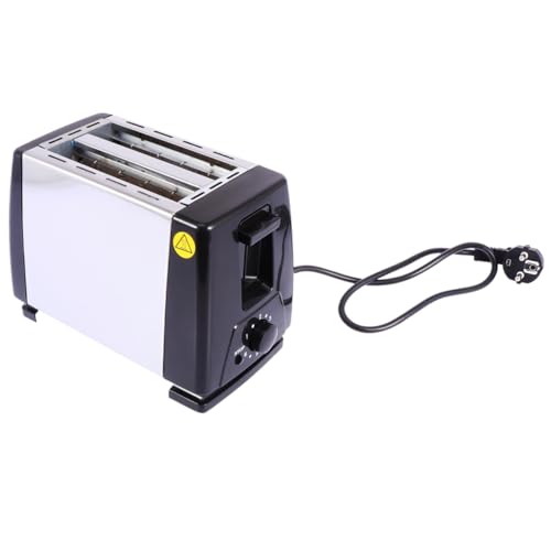 ABOOFAN Sandwichera Automatica Mini Panificadora Fabricante De Pan En Casa Panificadora Automatica Mini Máquina De Pan Máquina De Pan Casera Silver