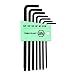 Wiha 36690 Torx Plus Long Arm L-Keys, 7 Piece