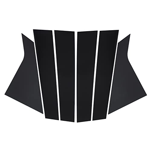 NewYall 6Pcs Glossy Black Door Pillar Posts Cover Trim Decal Sticker Set for Chevrolet Impala 2014-2020 Window Outer B Pillar Panel Moldings Anti-Scratch Stickers Accessories