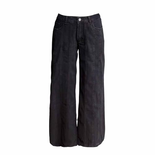 Pantalon cargo boyfriend ample stretch à taille élastique