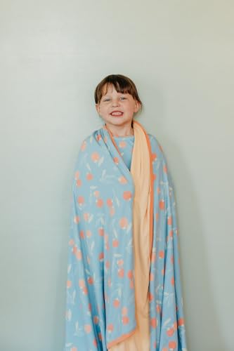 Image of Copper Pearl Jumbo 3-Layer Baby Blanket: Soft Baby Quilts for Boys and Girls | Breathable, Cozy, Toddler Blanket | Baby Quilt for Newborns | 60x72 Premium Material | Clementine