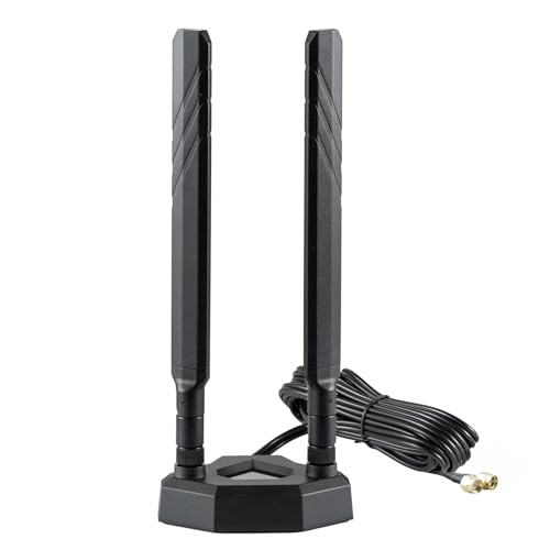 9dBi Magnetic Base 4G 5G Wide Band SMA External Antenna for Verizon AT&T T-Mobile Home Internet 4G LTE 5G Wireless Router Gateways Modem Mobile Hotspot, Eifagur