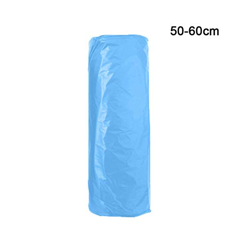 TINGS 100Pcs biodegradable household garbage bags classified disposable toilet cleaning kitchen trash bags thicker plastic bags Break,blue