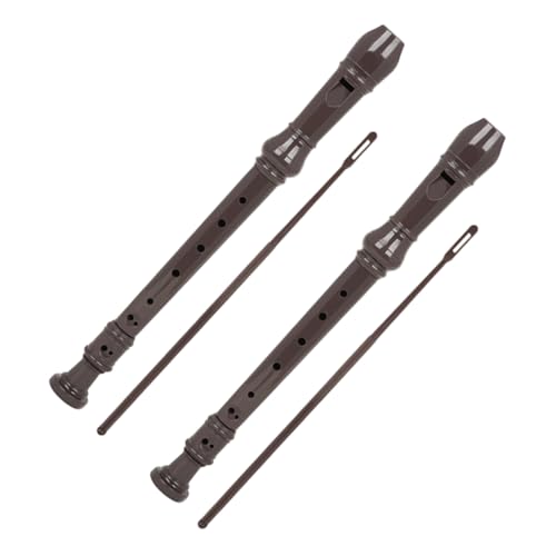 GOOHOCHY 2 Set Boys and Girls g Tone 8-hole Clarinet Beginner Practice Instrument Lightweight Portable for Children