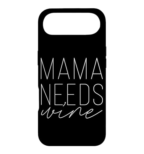 Mama Needs Some Wine Funny Mom ��l�p ���� ��̓� �X�}�z�P�[�X iPhone Air �p