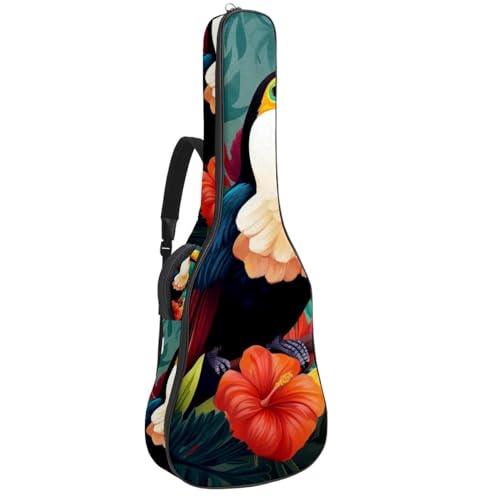 Housse pour guitare acoustique imperméable 101,6 cm et étui multicolore