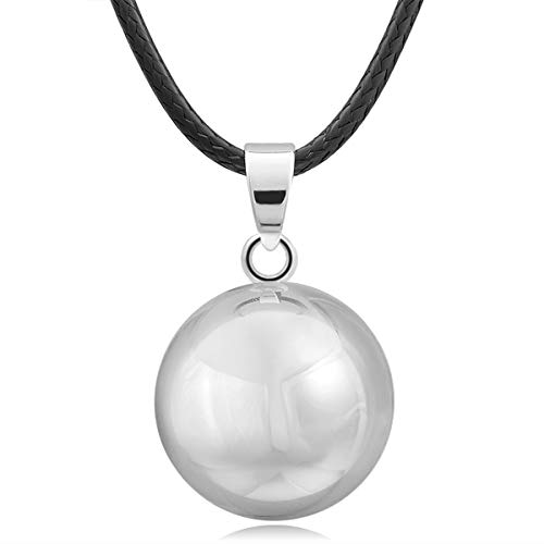 EUDORA Harmony Ball Angel Caller Necklace Musical Chime Mexico Bola for Pregnancy Women, 30'+45'