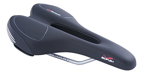 Selle sport BioFlex Ongel Ozone homme noir VTT route ergonomique