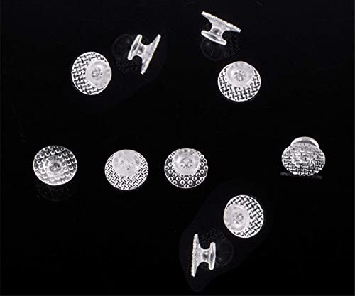 SmileTech Transparent Orthodontic Composite Dental Ceramic Lingual Buttons Bondable Round Base (1 Pack) by smiletech - Image 2