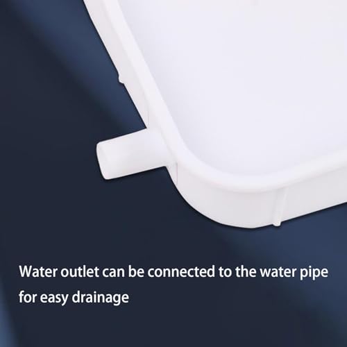 Bac de récupération des condensats pour climatiseur mini-split et évacuation d'eau blanche - 5