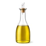 Kenkoa Aceitera Antigoteo 500 ml con Embudo Plegable – Botella de Vidrio con...
